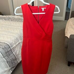 Halogen XS 0 Dress Red